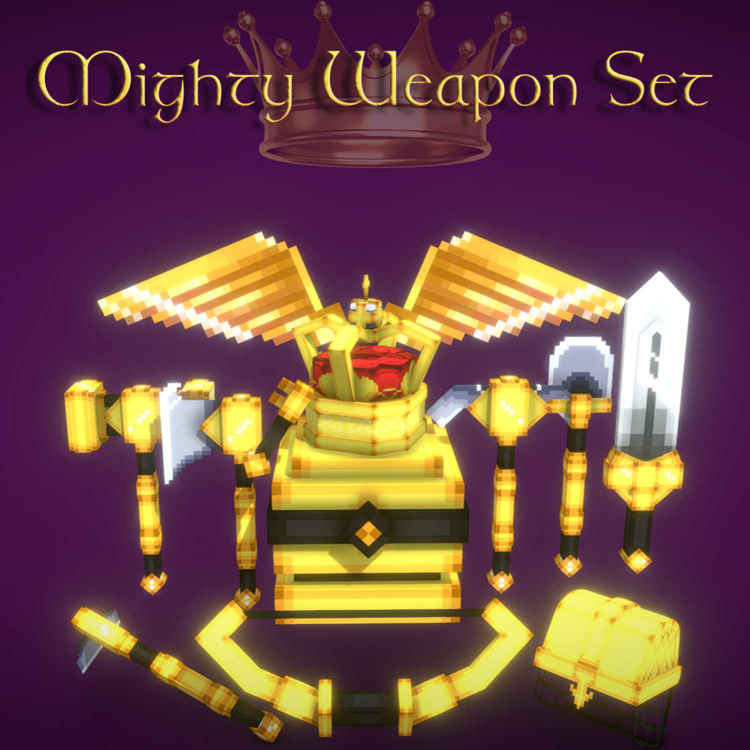 Mighty Animated Weapon Set NullForums