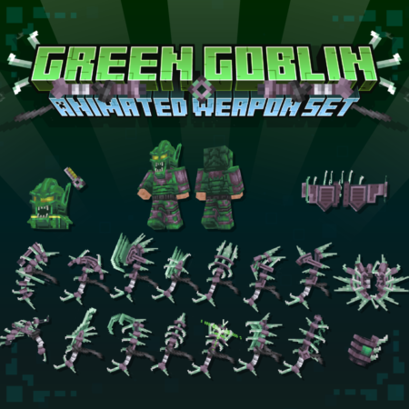 Green Goblin Animated Weapon Set
