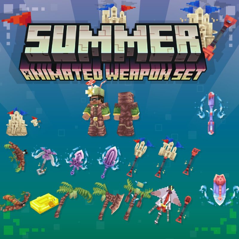 Summer Animated Weapon Set