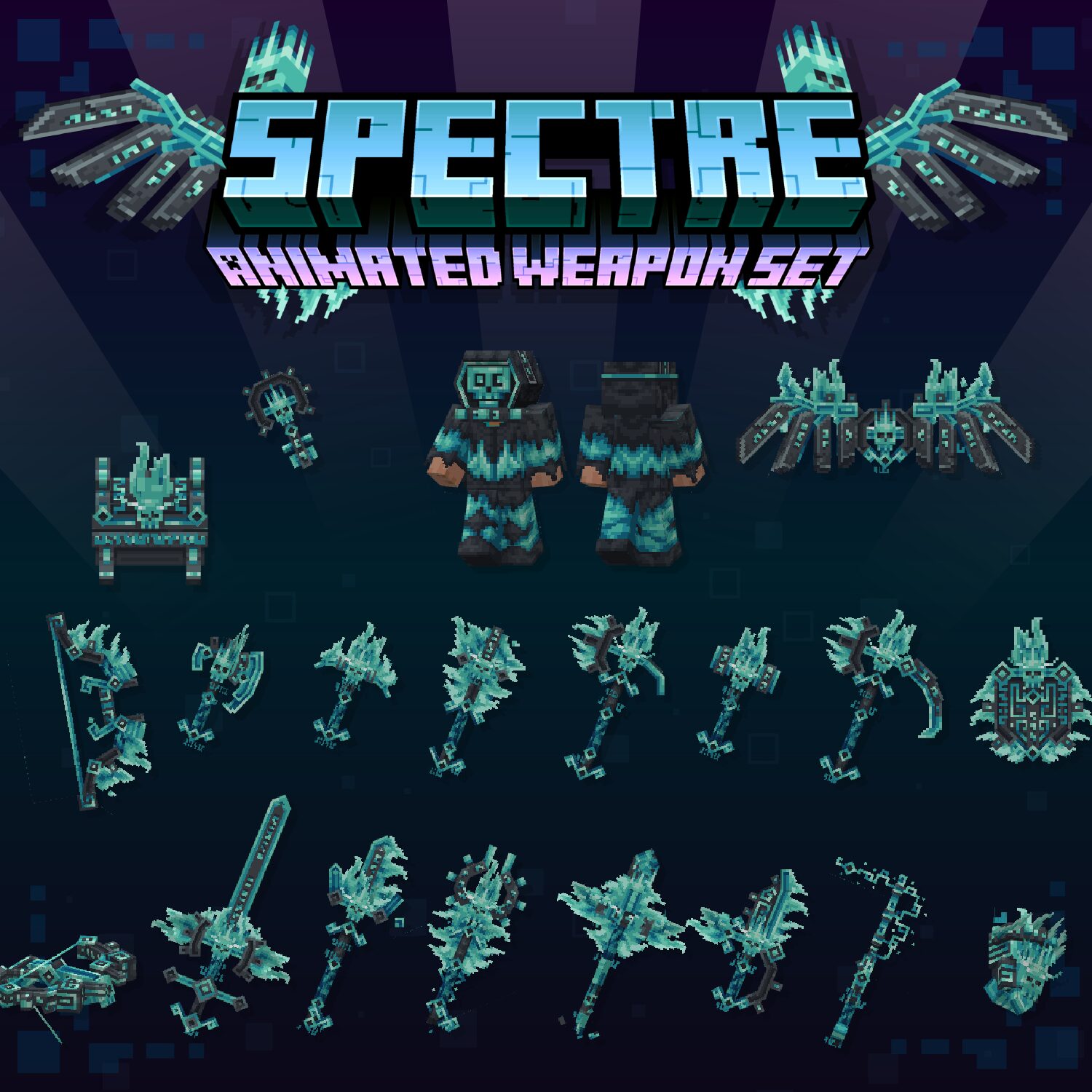 Spectre Animated Weapon Set