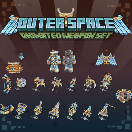 Outer Space Animated Weapon Set