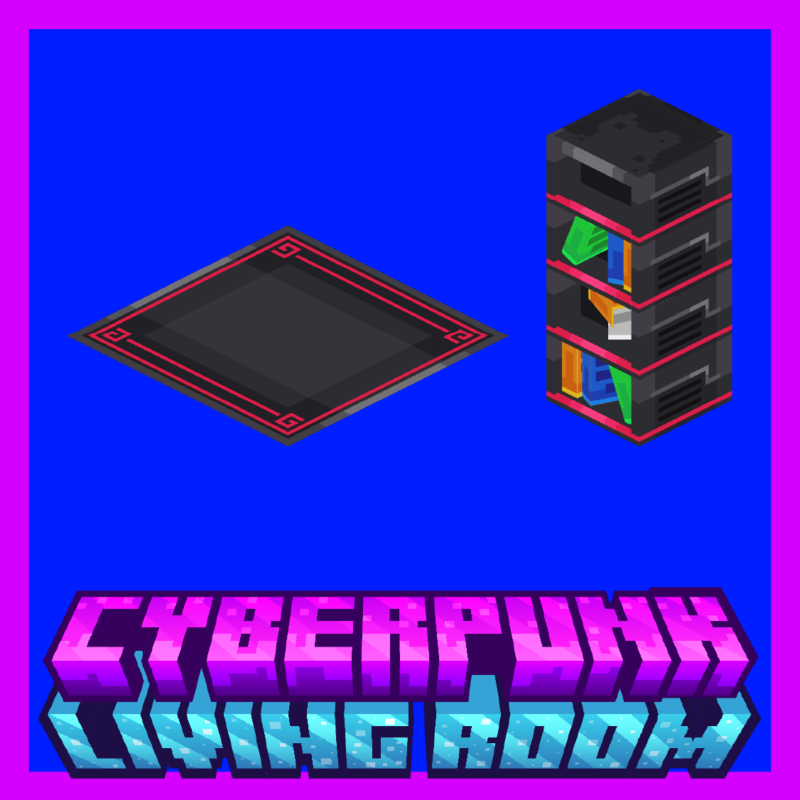Cyberpunk Living Room Animated Furniture - Image 2